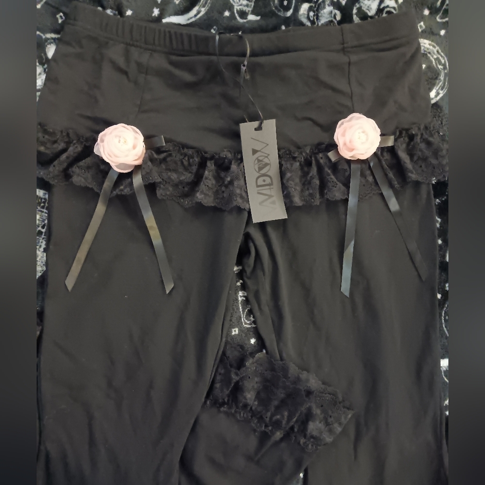 Dolls Kill Floral Flared Pants